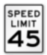 detail from figure 2 from "Robust physical world attacks on deep learning visual classification" showing a speed limit sign